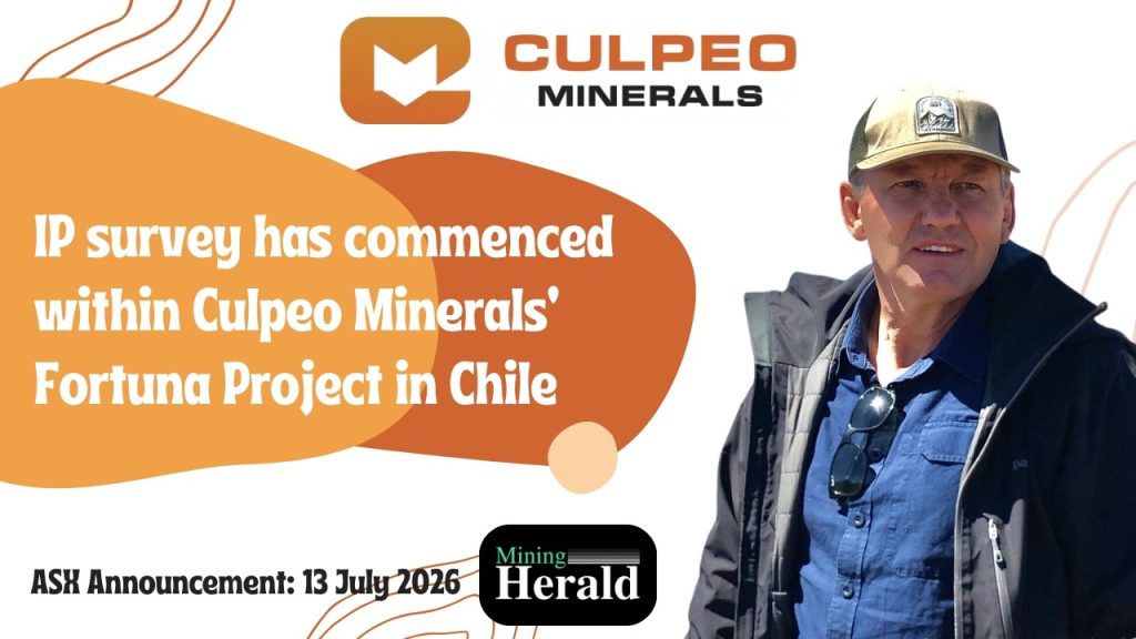 Culpeo Minerals Accelerates Chile Exploration with Major IP Survey | ASX: CPO