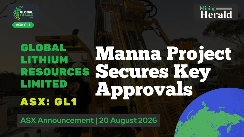 Global Lithium Clears the Way for Manna Construction