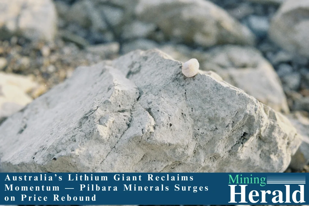 Australia’s Lithium Giant Reclaims Momentum — Pilbara Minerals Surges on Price Rebound