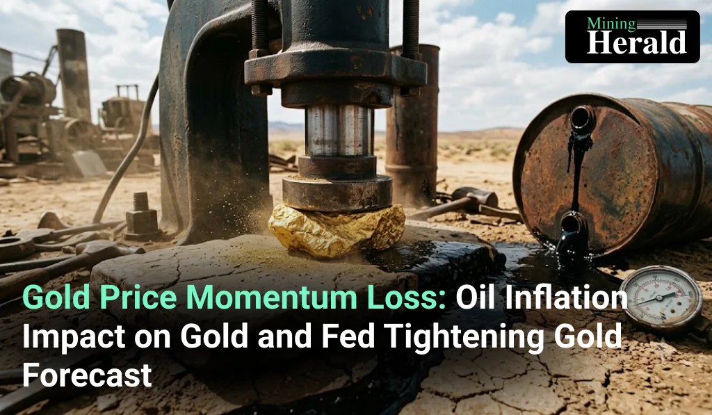 Gold Price Momentum Loss: Oil Inflation Impact on Gold and Fed Tightening Gold Forecast