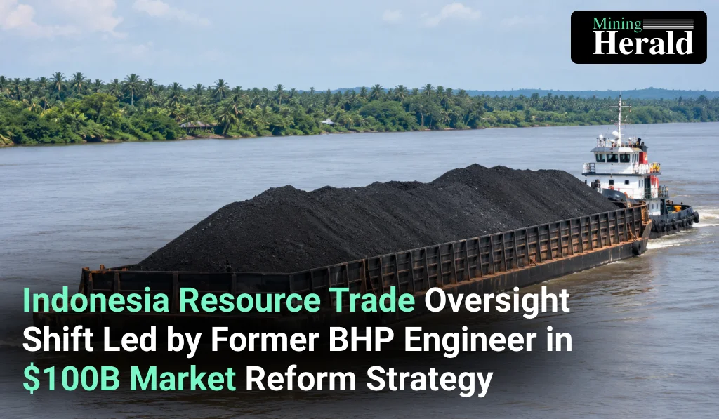 Indonesia Resource Trade Oversight Shift Led by Former BHP Engineer in $100B Market Reform Strategy
