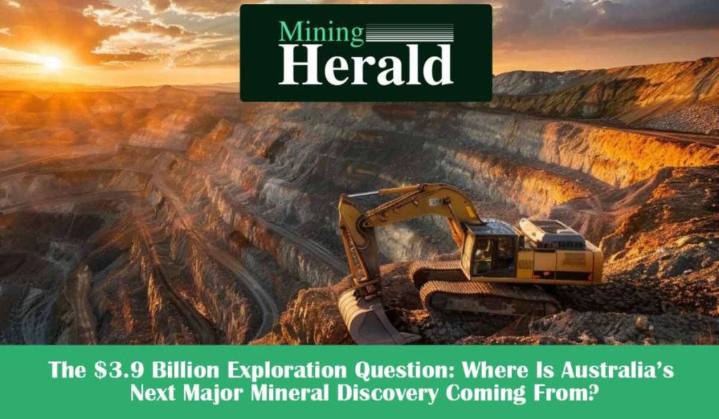 The $3.9 Billion Exploration Question: Where Is Australia’s Next Major Mineral Discovery Coming From?