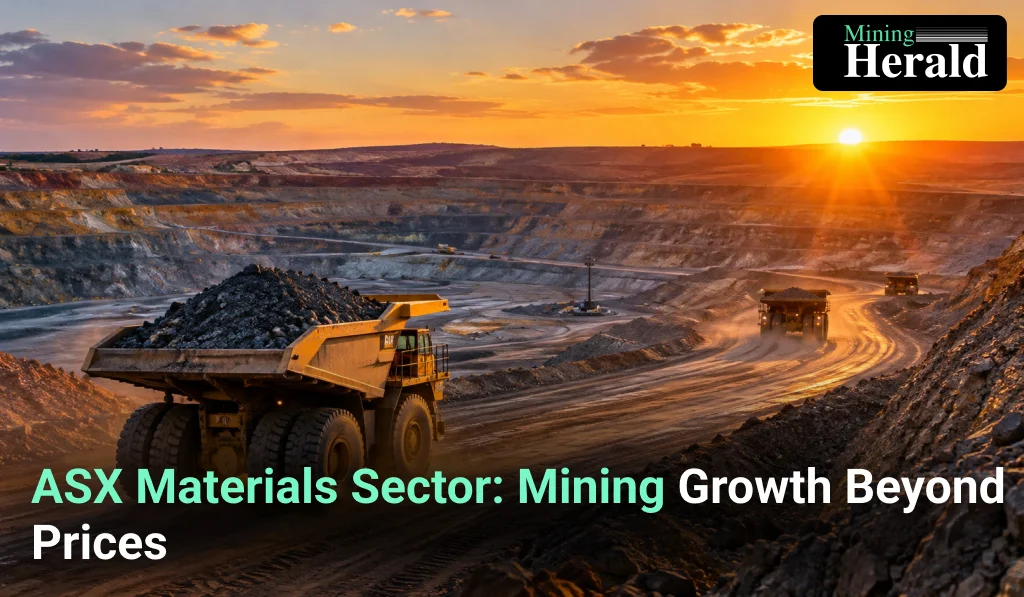 ASX Materials Sector: Mining Growth Beyond Prices