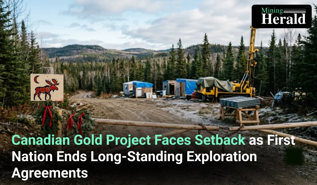 Canadian Gold Project Faces Setback as First Nation Ends Long-Standing Exploration Agreements