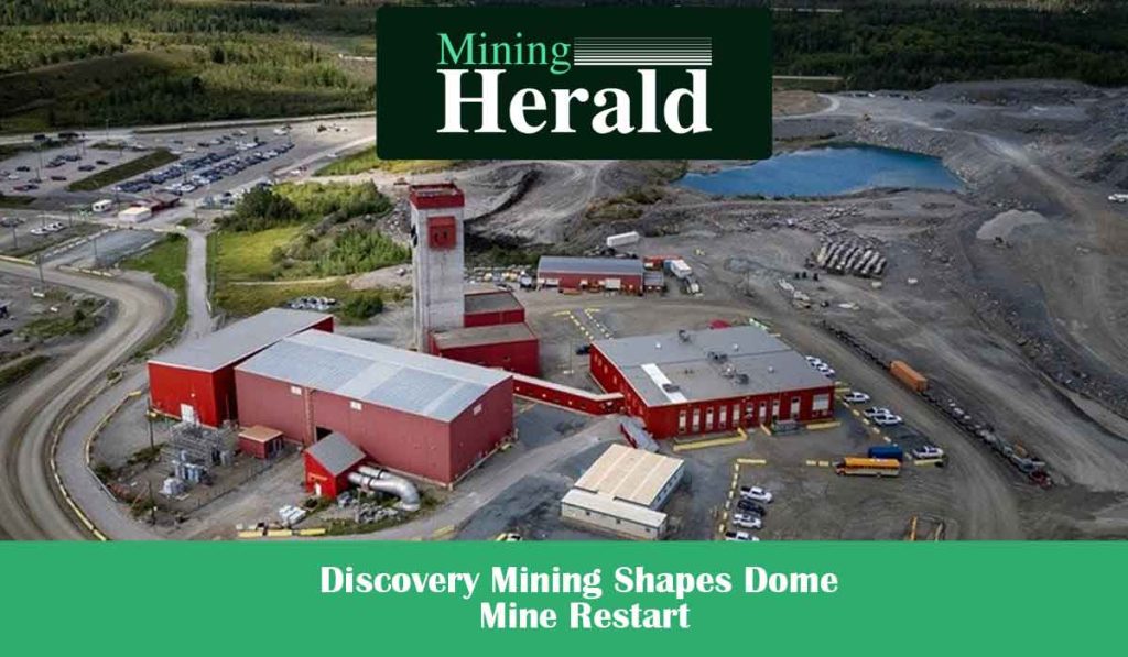 Discovery Mining Shapes Dome Mine Restart