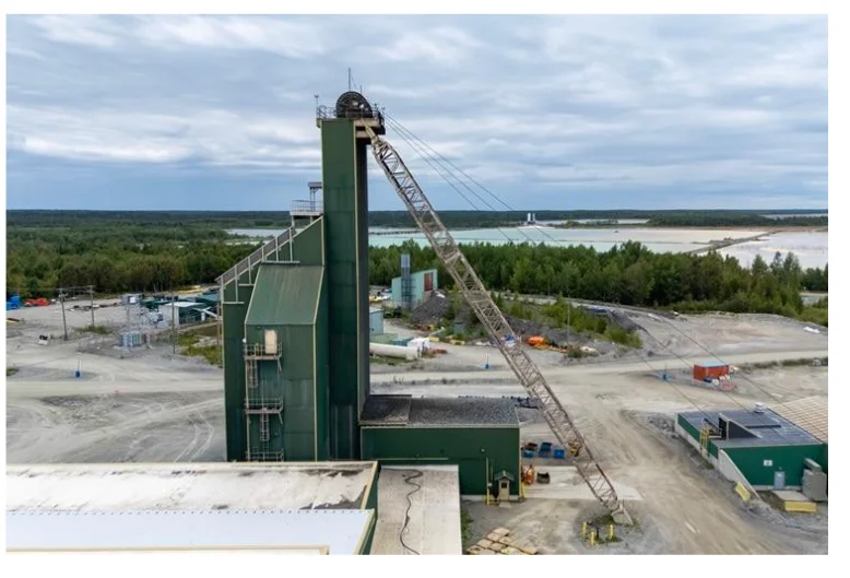 Kidd Mine near Timmins, Ontario. Credit: Quintin Soloviev